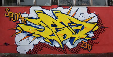 Graffiti Wall - Photo by spoare153 - spoare, spoa, 153 (2017)