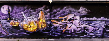 Graffiti Wall in Potsdam - Photo by spoare153 - new, emon, spoa (2014)