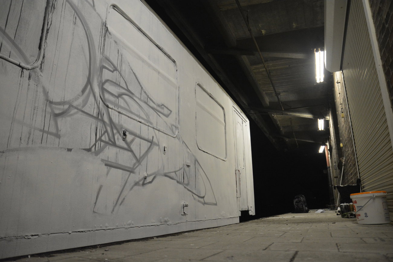 Graffiti Train in Magdeburg - Photo by spoare153 - spoa, spoare153, 153 (2016)