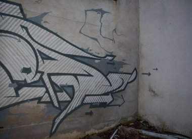 Graffiti Wall in Frankfurt (Oder) - Photo by spoare153 - detail, spoa, 153 (2015)