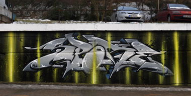 Graffiti Wall in Frankfurt (Oder) - Photo by spoare153 - spoa, spoare153, spore (2017)