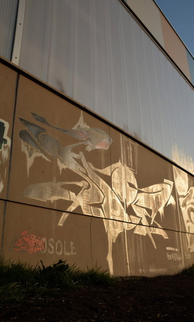 Graffiti Wall in Schwerin - Photo by spoare153
