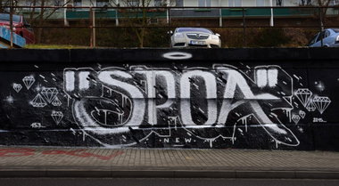 Graffiti Wall - Photo by spoare153 - spoare, 153, new (2015)