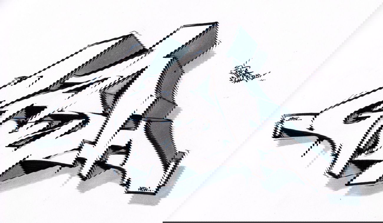 Graffiti Sketch - Photo by spoare153 - gash (2014)