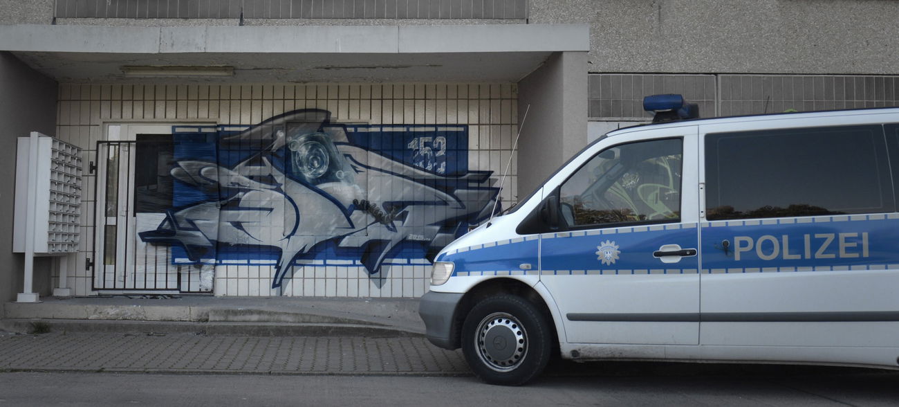 Graffiti Artwork - Photo by spoare153 - police, spoa, polizei (2015)