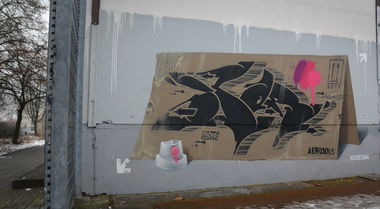 Graffiti Wall in Frankfurt (Oder) - Photo by spoare153 - spoa, spoare153, spore (2017)