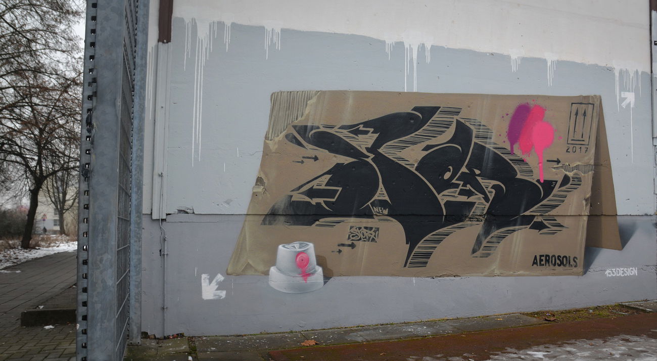 Graffiti Wall in Frankfurt (Oder) - Photo by spoare153 - spoa, spoare153, spore (2017)