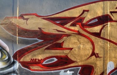 Graffiti in Slubice - Photo by spoare153 - goldenSpoa (2016)