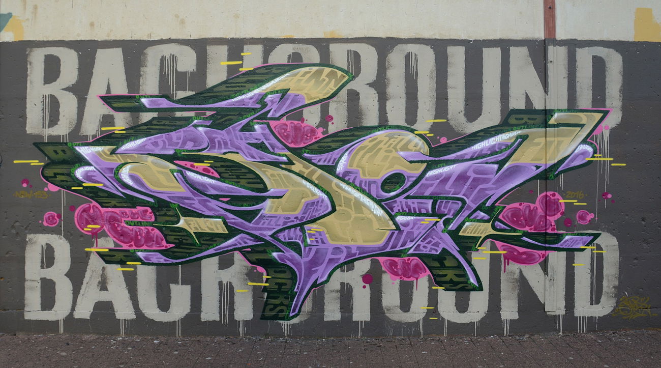 Graffiti Wall - Photo by spoare153 - spoare, spoa, spoare153 (2016)