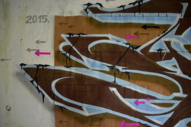 Graffiti Wall - Photo by spoare153 (2015)