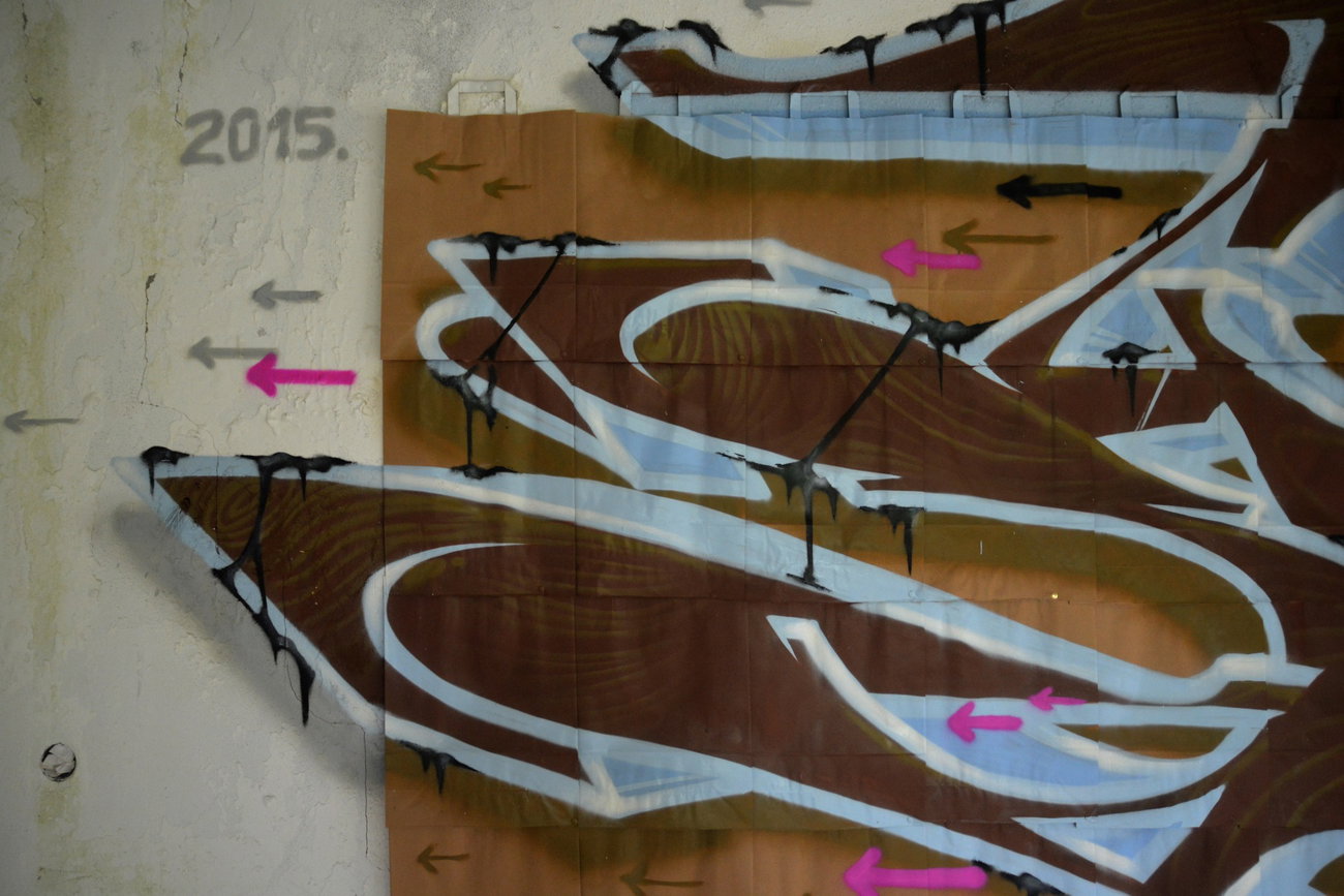 Graffiti Wall - Photo by spoare153 (2015)