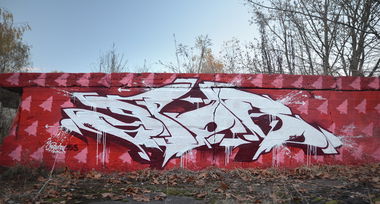 Graffiti Wall in Frankfurt (Oder) - Photo by spoare153 - spoare, spoa (2016)