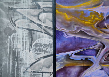 Graffiti Wall in Essen - Photo by spoare153 - spoare, spoa, spoare153 (2016)
