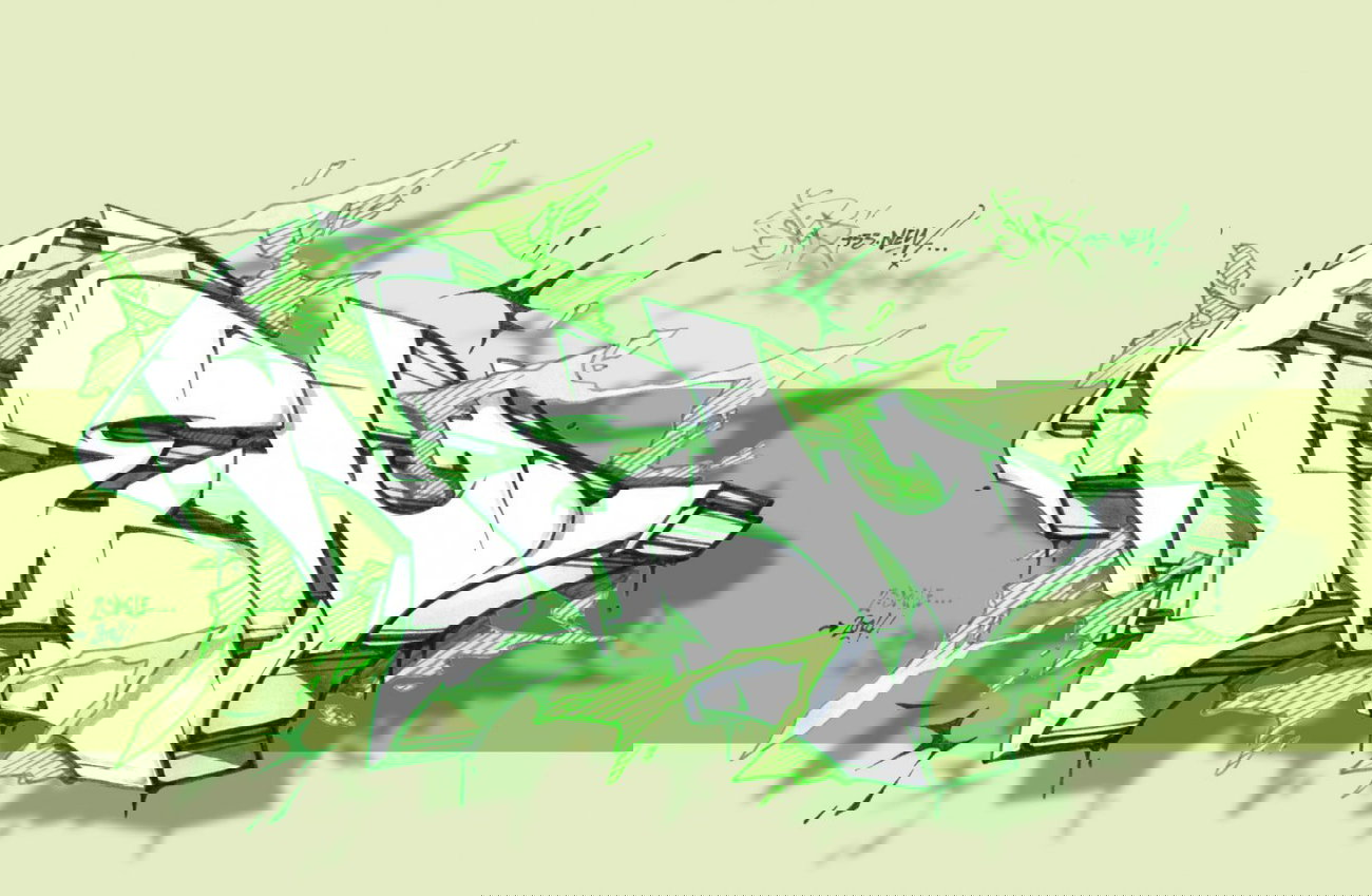 Graffiti Sketch - Photo by spoare153 - new, spoare, 153 (2014)