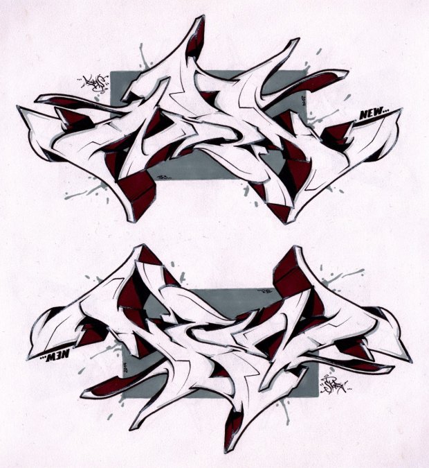 Graffiti Sketch - Photo by spoare153