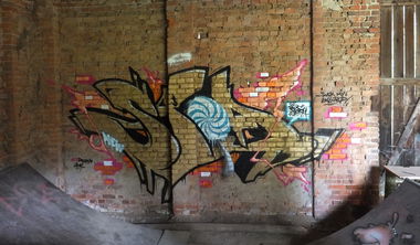 Graffiti Wall in Seelow - Photo by spoare153 - goldenspoa, spoare, spoare153 (2014)