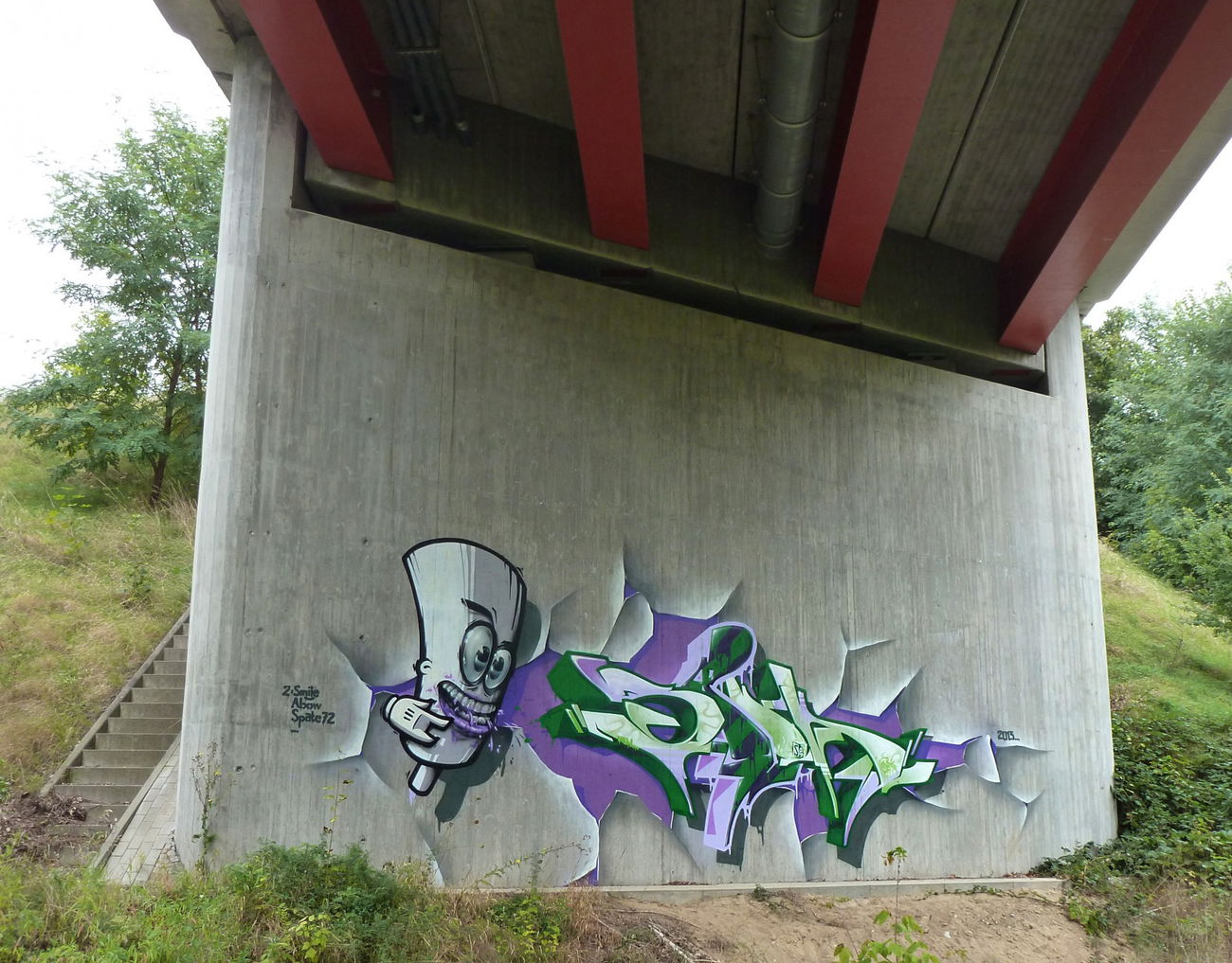 Graffiti Wall - Photo by spoare153 (2013)