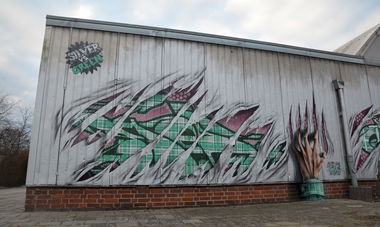 Graffiti Wall in Frankfurt (Oder) - Photo by spoare153 - spoa, 153design, spoare153 (2015)