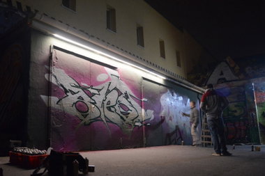 Graffiti Wall in Leipzig - Photo by spoare153 - biest, spoare