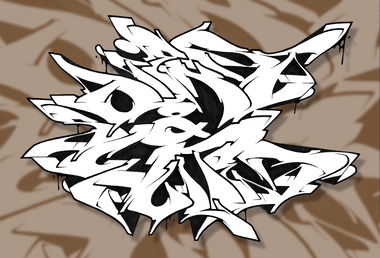 Graffiti Sketch - Photo by spoare153 - dienst, und, schulter (2015)