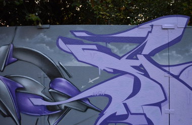 Graffiti Wall in Potsdam - Photo by spoare153 - miesone (2014)