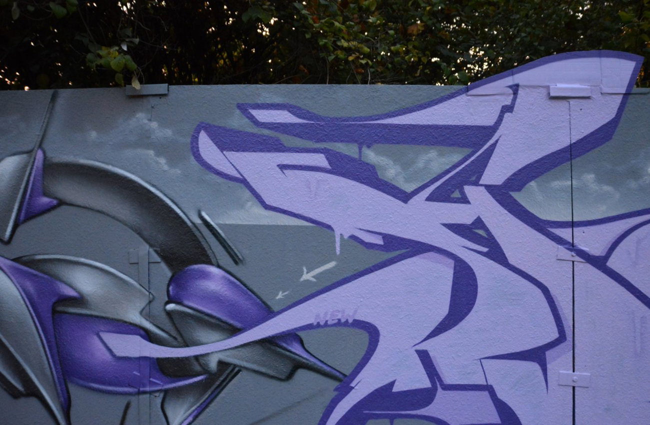 Graffiti Wall in Potsdam - Photo by spoare153 - miesone (2014)