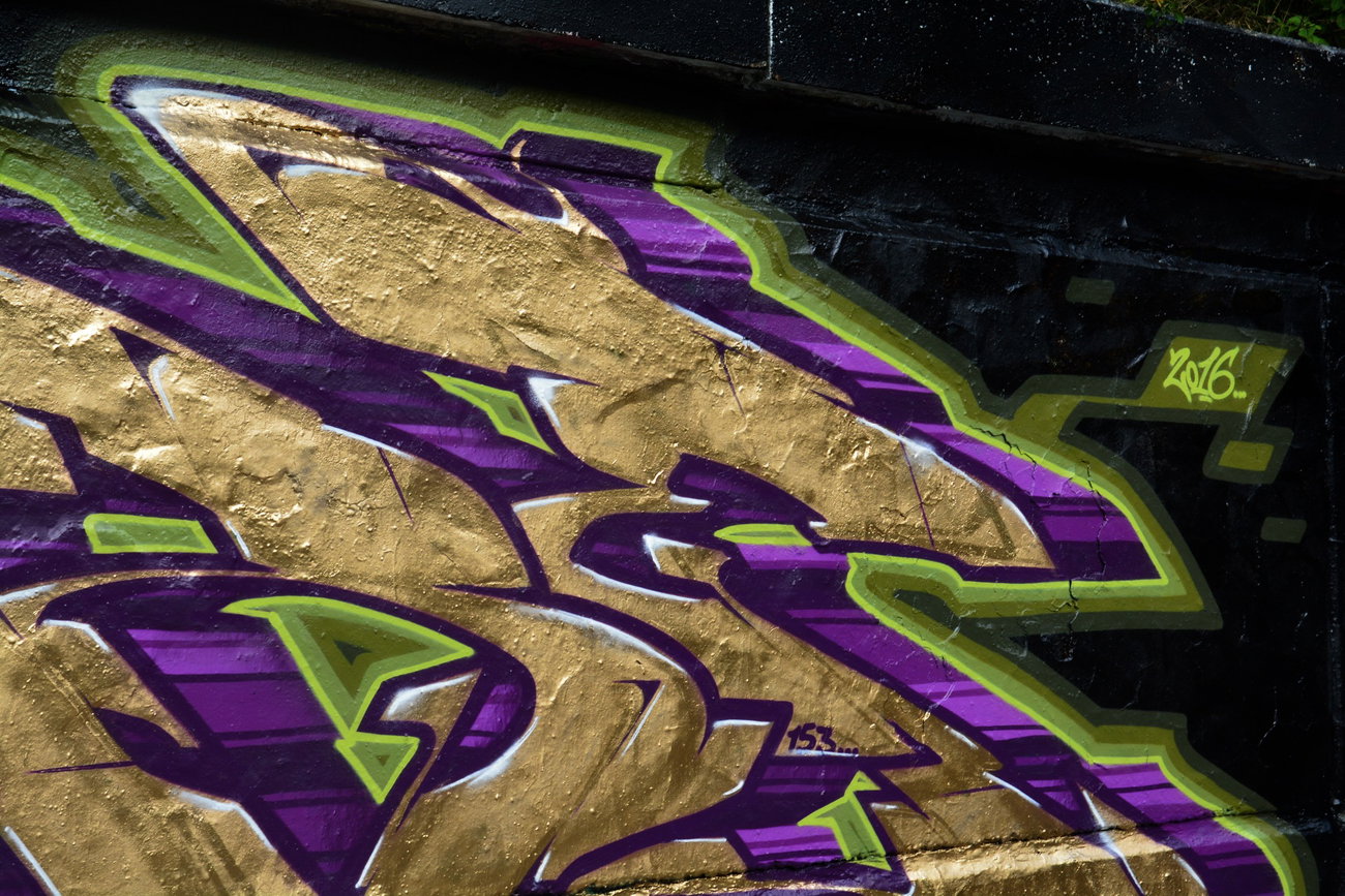 Graffiti Wall - Photo by spoare153 - spoare153 (2016)
