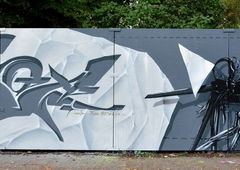 Graffiti Wall in Potsdam - Photo by spoare153 (2014)
