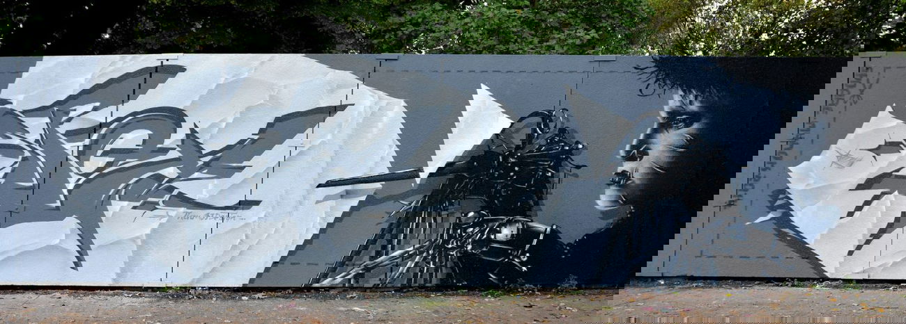 Graffiti Wall in Potsdam - Photo by spoare153 (2014)