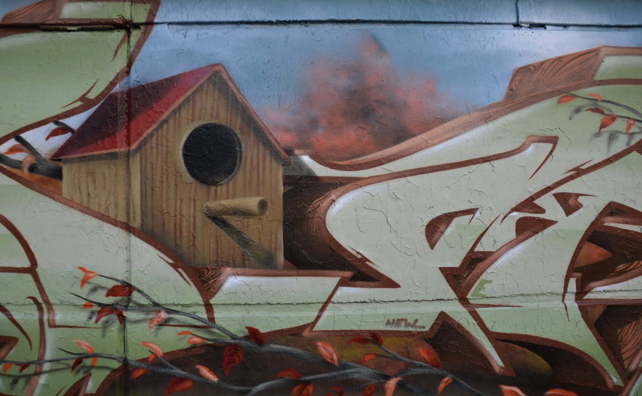 Graffiti Wall in Frankfurt (Oder) - Photo by spoare153 - spoare, 153design, spoa (2015)