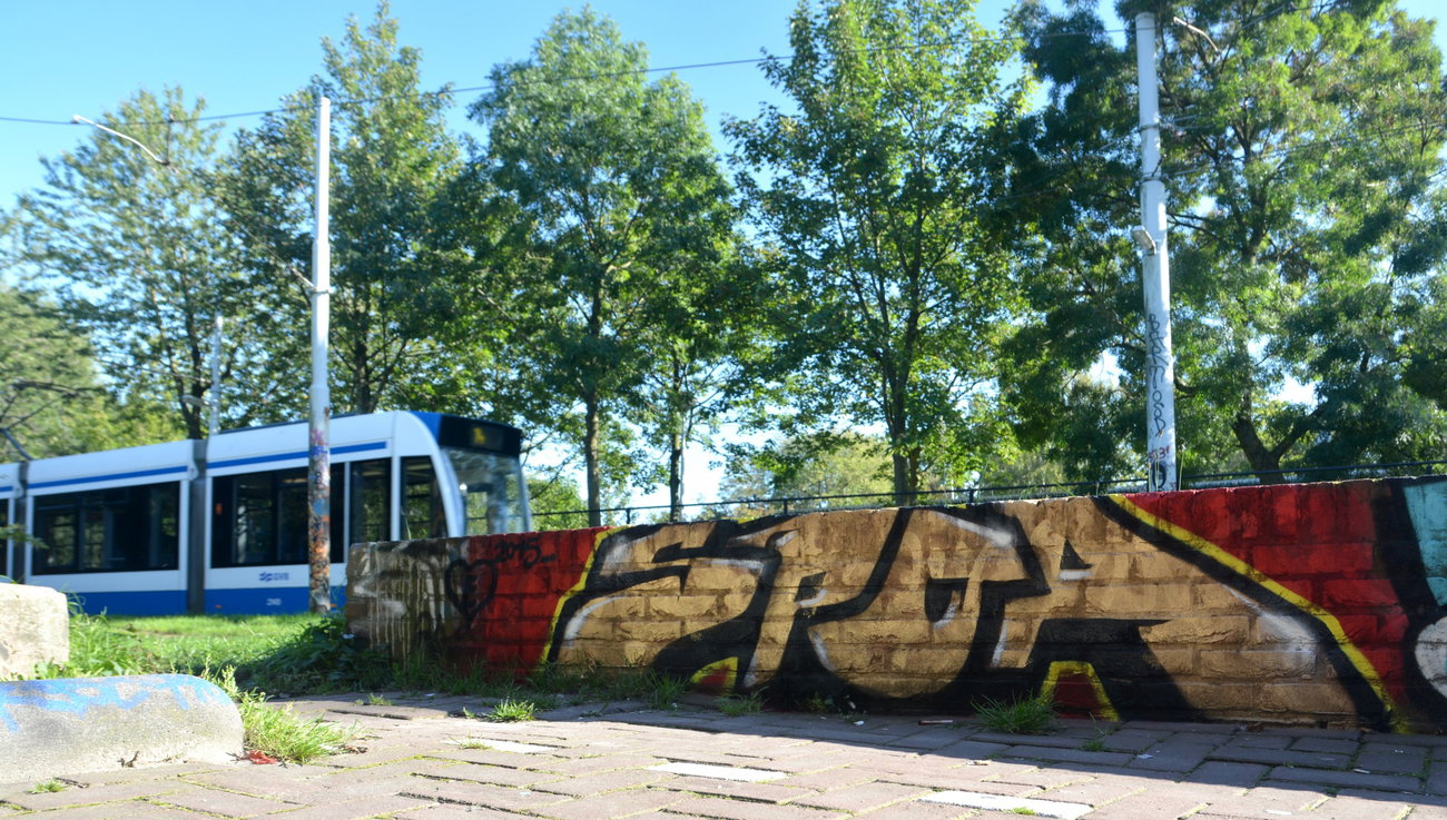 Graffiti in Amsterdam - Photo by spoare153 - goldenSpoa (2015)