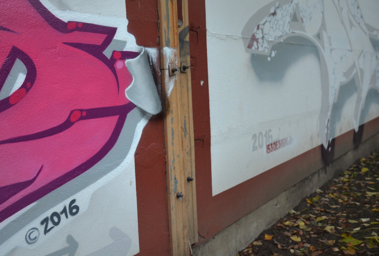 Graffiti Wall - Photo by spoare153 - spoare153, spoa, 153 (2016)
