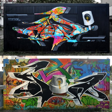 Graffiti Wall - Photo by spoare153 (2015)
