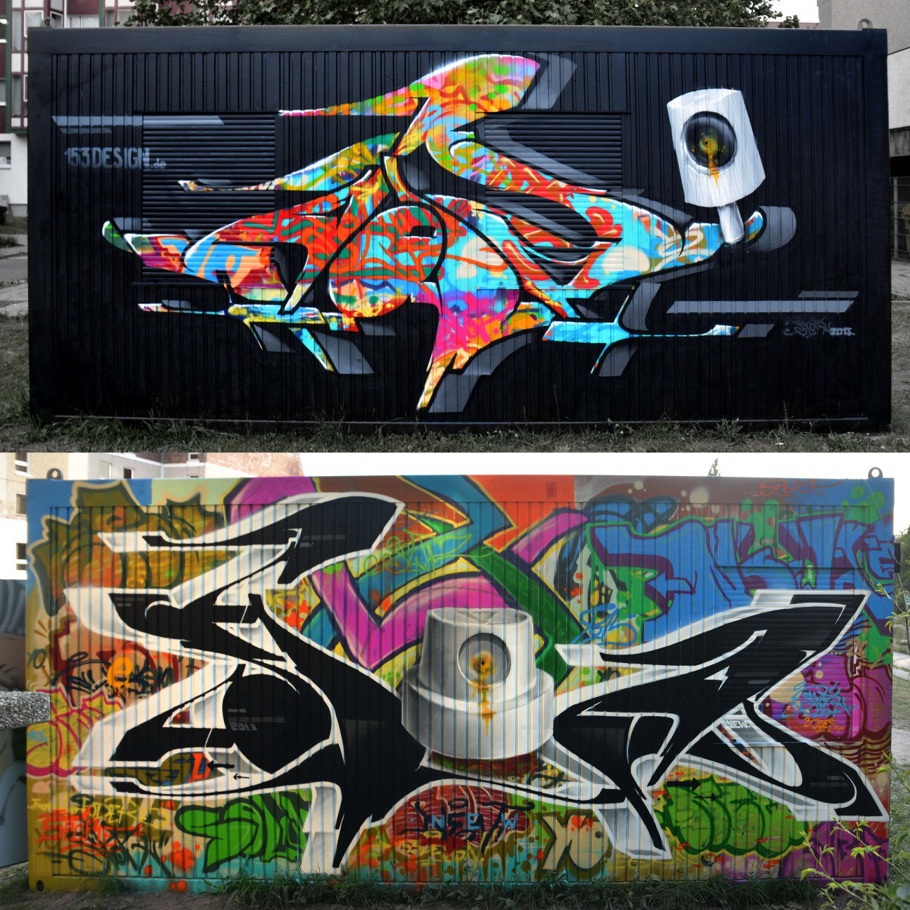 Graffiti Wall - Photo by spoare153 (2015)