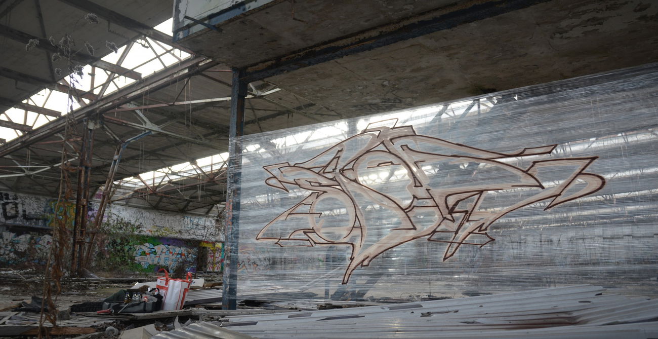 Graffiti Wall in Berlin - Photo by spoare153 - spoa, 153, cellograff (2017)