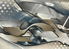 Graffiti Wall in Berlin - Photo by spoare153 - spoadetails, detail, spoare (2017)