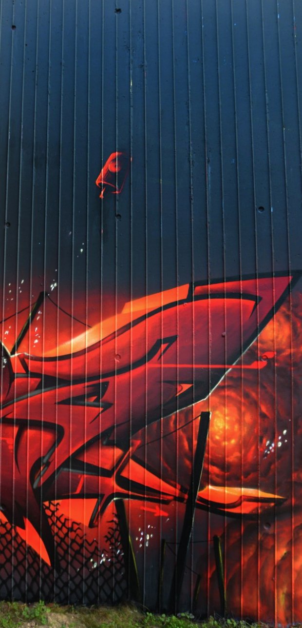Graffiti Wall in Landkreis Teltow-Fläming - Photo by spoare153 (2015)