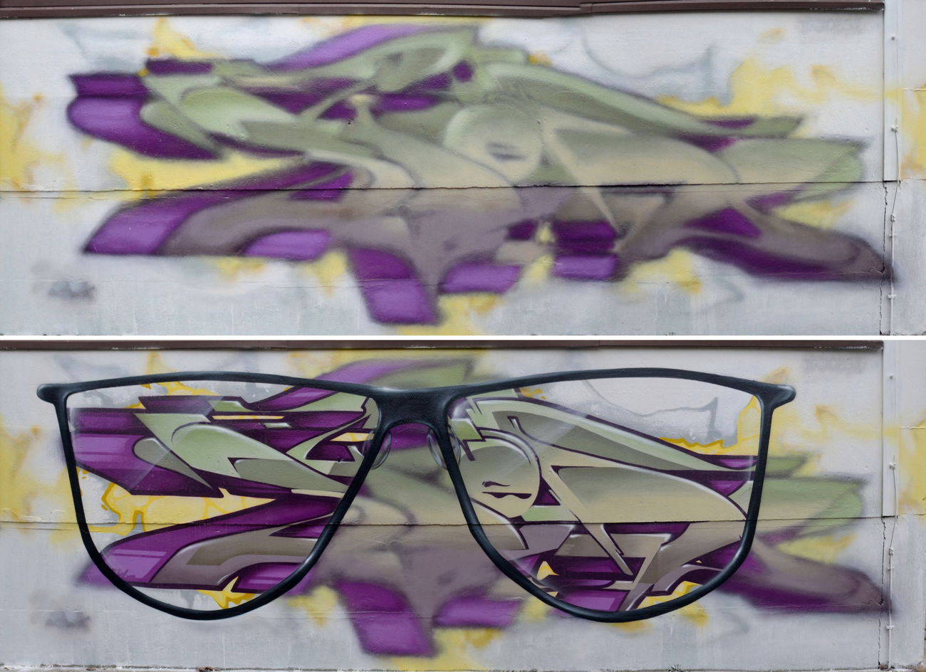 Graffiti Wall - Photo by spoare153 - glasses, spoare, spoa (2015)