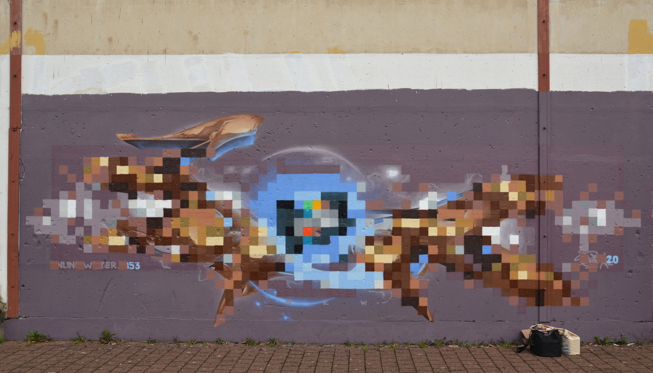 Graffiti Wall - Photo by spoare153 (2015)