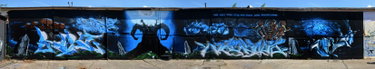 Graffiti Wall in Magdeburg - Photo by spoare153 - spoare153, spoare, spoa (2015)