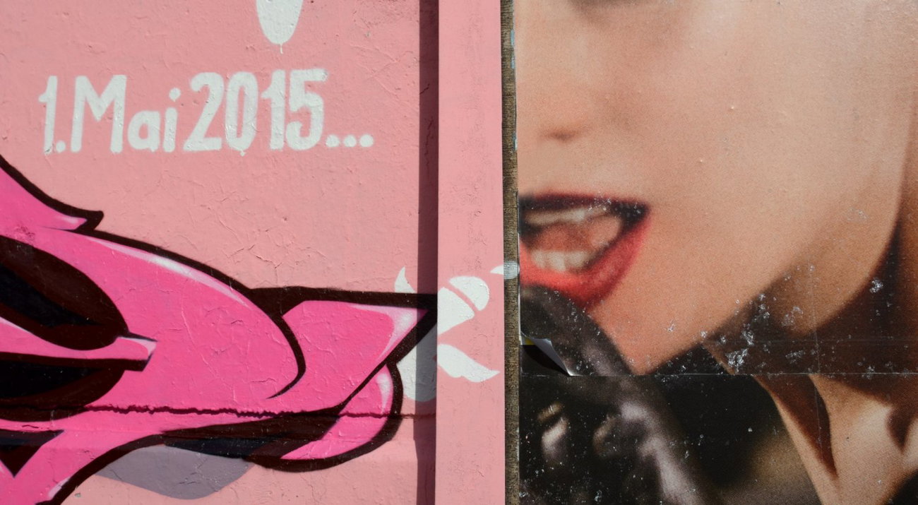 Graffiti Wall - Photo by spoare153 - der, fliegende, penis (2015)
