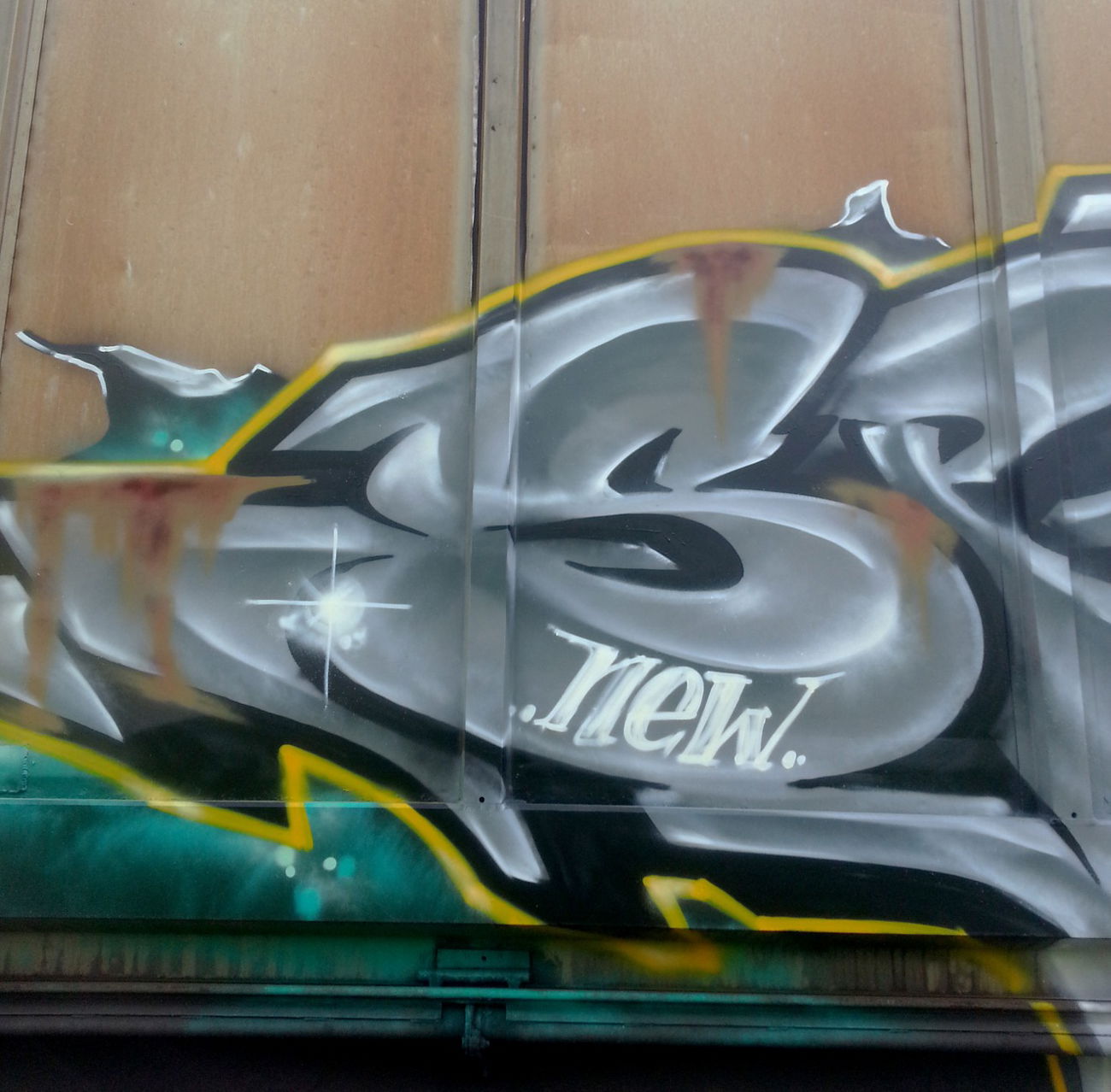 Graffiti Train - Photo by spoare153 - spoare, spoa, spoare153 (2016)