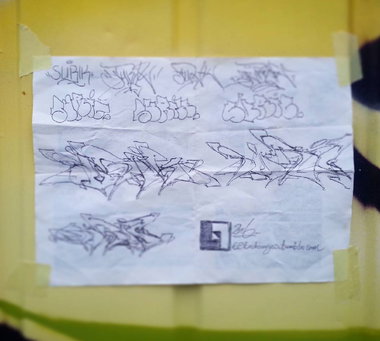 Graffiti Wall - Photo by spoare153 - 69exchanges (2016)