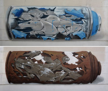 Graffiti Wall in Frankfurt (Oder) - Photo by spoare153 - spoare, 153, spoa (2016)