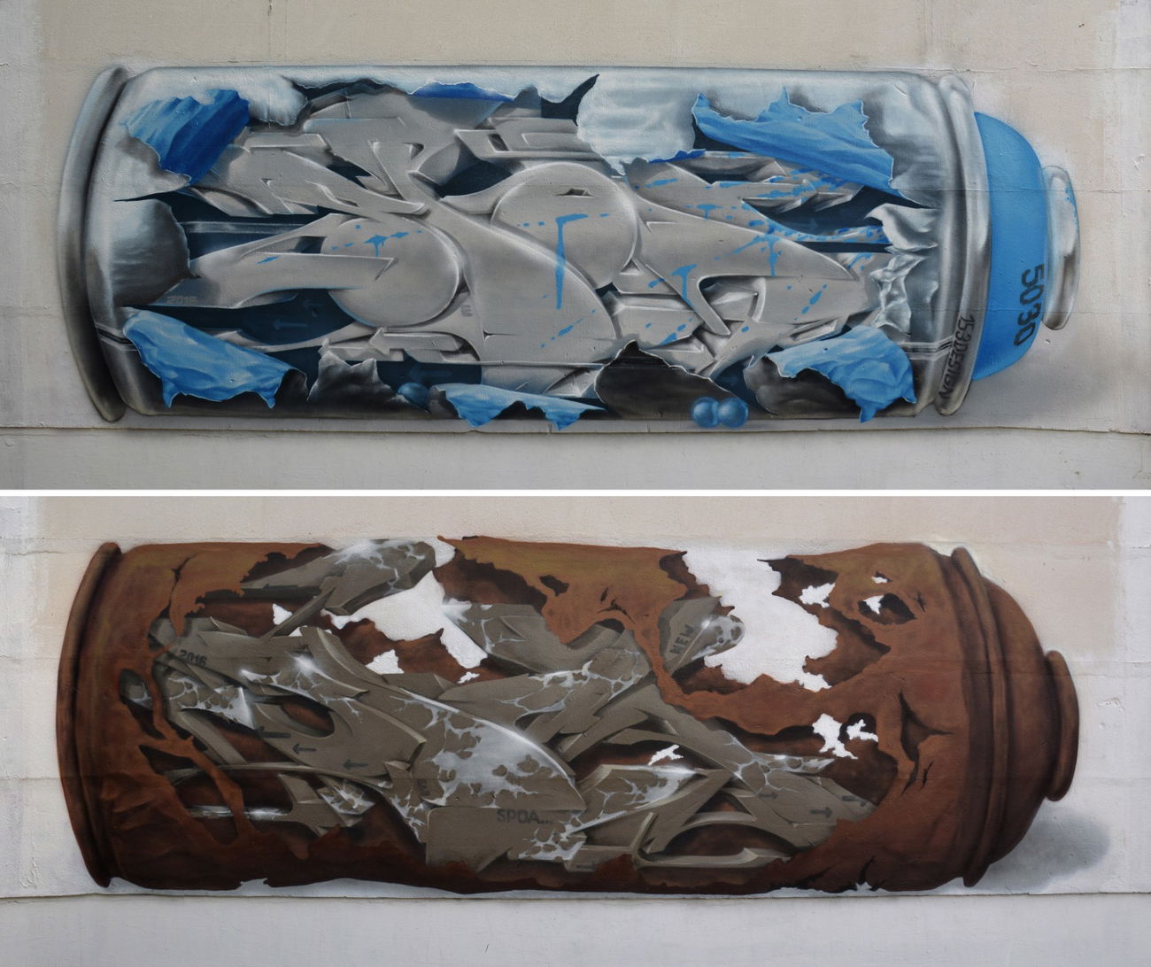 Graffiti Wall in Frankfurt (Oder) - Photo by spoare153 - spoare, 153, spoa (2016)