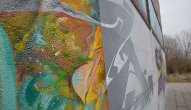 Graffiti Wall in Frankfurt (Oder) - Photo by spoare153 - spoaDetails, detail, spoare (2016)