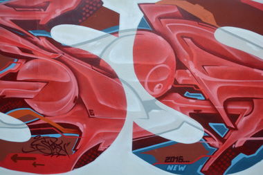 Graffiti Wall in Frankfurt (Oder) - Photo by spoare153 - spoare153, 153design, spoa (2016)