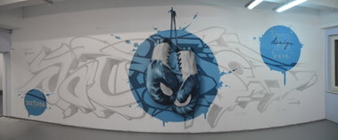 Graffiti Wall in Berlin - Photo by spoare153 - joes1, joespoa, spoa (2015)