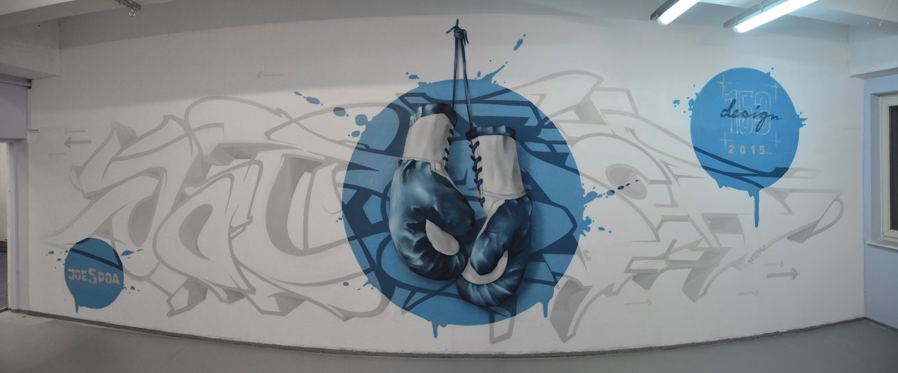 Graffiti Wall in Berlin - Photo by spoare153 - joes1, joespoa, spoa (2015)