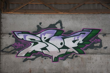 Graffiti Wall - Photo by spoare153 - spoare, 153, spoa (2016)